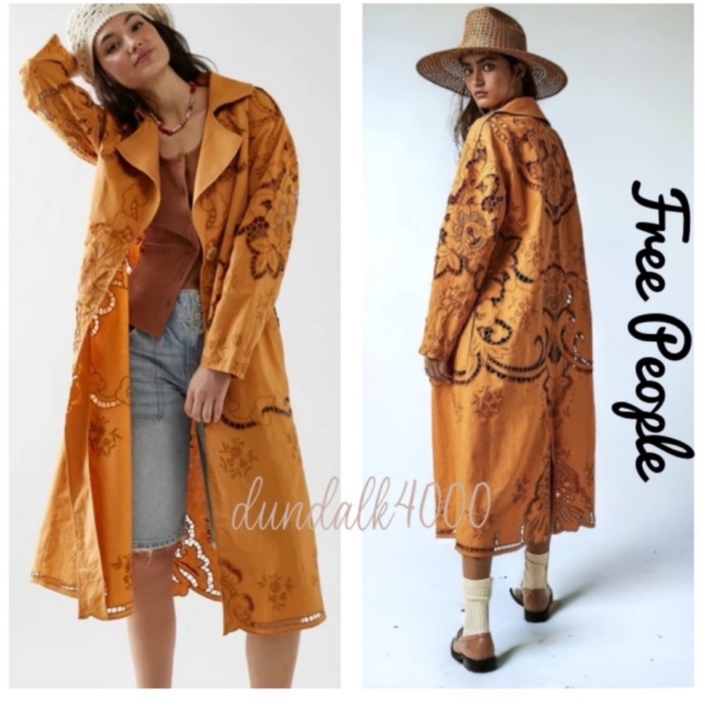 Free People Susanna Duster Jacket Mustard
Brown, NWT, S (Fits S-M, Loosely)
$215